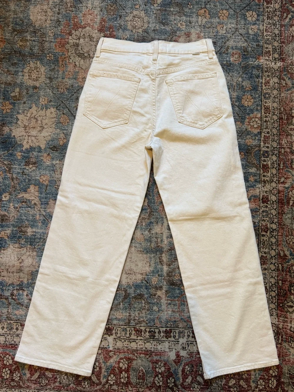 MOTHER Ecru Jeans